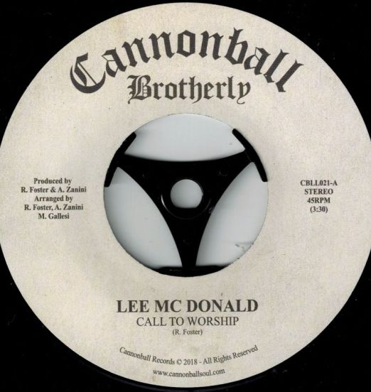 Lee McDonald - Call To Worship b/w Instrumental