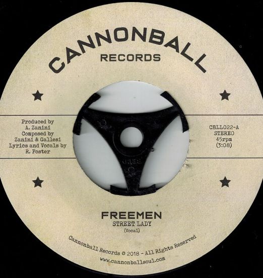 Freemen - Street Lady b/w Instrumental