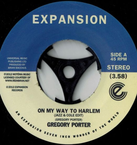 Gregory Porter - On My Way To Harlem b/w 1960 What? (Jazz & Cole Edit) 7"