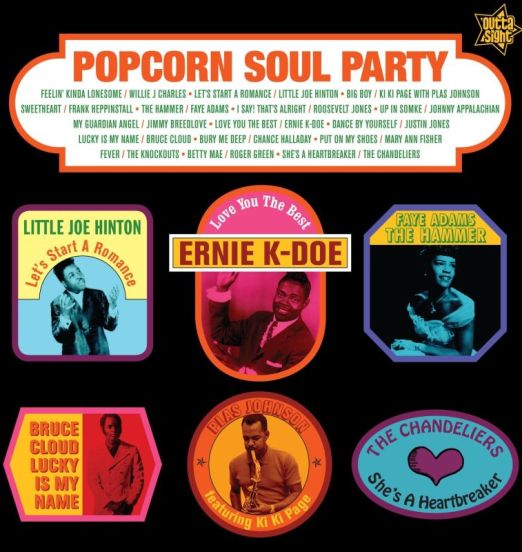 VA - POPCORN SOUL PARTY Blended Soul And R&B 1958-62 - Outta Sight UK LP