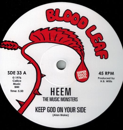 Heem The Music Monsters - Keep God On Your Side b/w Going Down (Incognito) 12"
