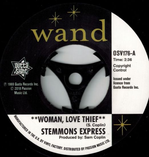 Stemmons Express - Woman,Love Thief b/w Love Power 7"