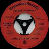 Rance Allen Group – Reason To Survive b/w Peace Of Mind (High End 7” Release) 7″