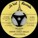 Aaron (Chico) Bailey – Inflation Blues b/w Inflation – LaVal 7″