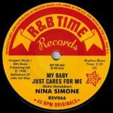 Nina Simone- My Baby Just Cares For Me b/w Work Song - Outta Sight 7"