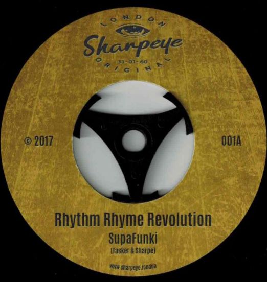 Rhythm Rhyme Revolution - SupaFunki b/w Version - Sharpeye UK 7"