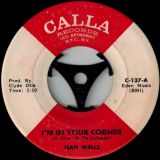 Jean Wells – I Fell Good b/w I’m In Your Corner – Calla  7″