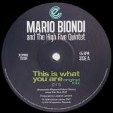 Mario Biondi And The High Five Quintet – This Is What You Are (Original Mix) b/w Opolopo Remix – Expansion 12″