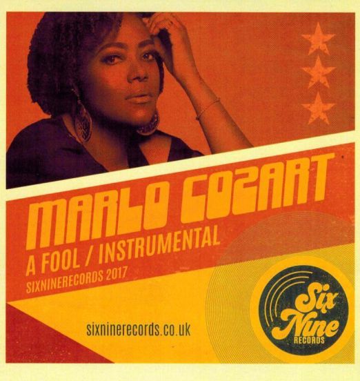 Marlo Cozart - A Fool b/w Instrumental - Six Nine 7"