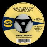 Brenda George – I Can’t Stand It b/w  What You See Is What You Get – BGP 7″
