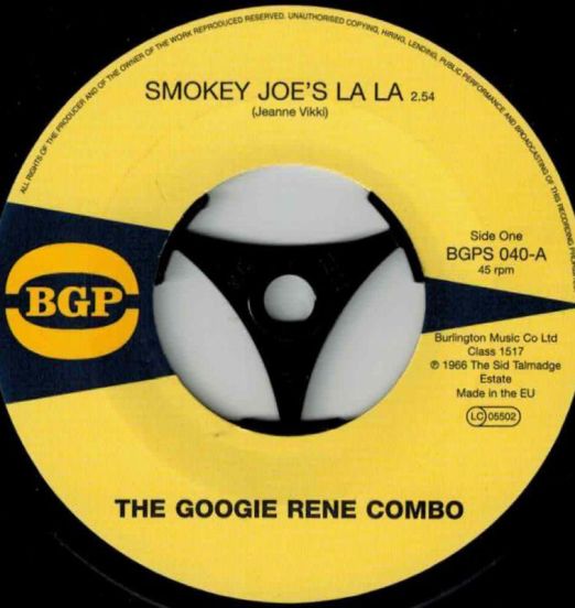 Googie Rene Combo - Smokey Joe's La La b/w Jack McDuff - Hot Barbeque - BGP 7"
