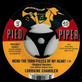 Nancy Wilcox – He’ll Be Leaving You b/w  Lorraine Chandler – Mend The Torn Pieces Of My Heart – Kent Pied Piper 7″