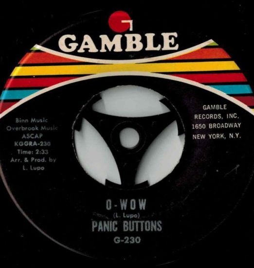 Panic Buttons - O-Wow b/w Lisa - Gamble 7"