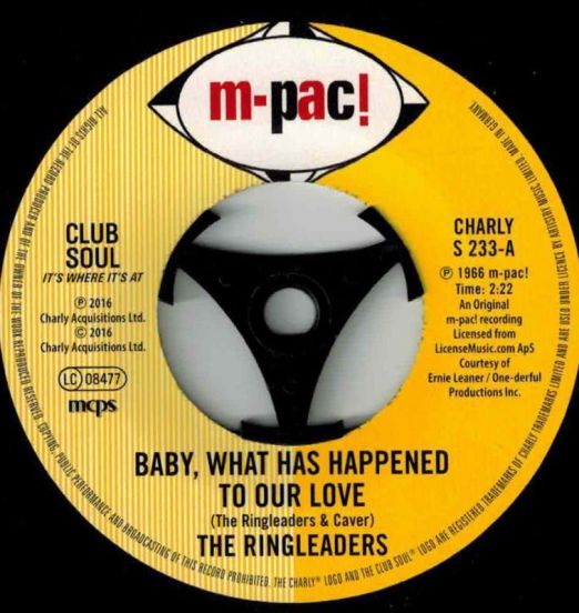 The Ringleaders - Baby, What Has Happened To Our Love b/w I'd Like To Win You Over - Club Soul 7"