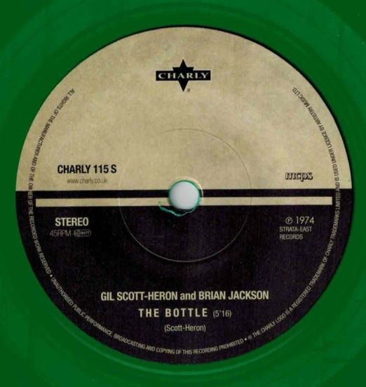 Gil Scott-Heron & Brian Jackson - The Bottle  b/w Your Daddy Loves You - Club Soul 7"