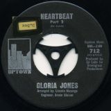 Gloria Jones – Heartbeat Part 1 b/w Heartbeat Part 2- Uptown 7″