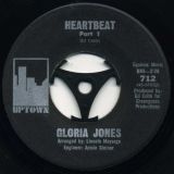 Gloria Jones – Heartbeat Part 1 b/w Heartbeat Part 2- Uptown 7″