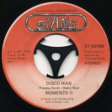 Moments – Rain In My Backyard b/w Disco Man – Stang 7″