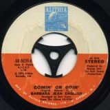 Barbara Jean English – Comin’Or Going b/w Love’s Arrangement – Alithia 7″