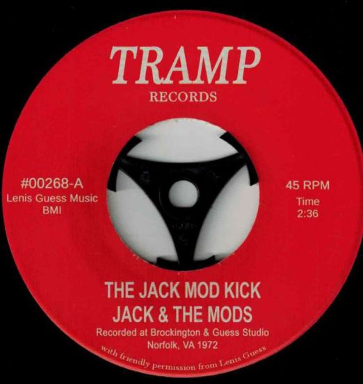 Jack & The Mods - The Jack Mod Kick b/w Don't Wake Me Up - Tramp 7"