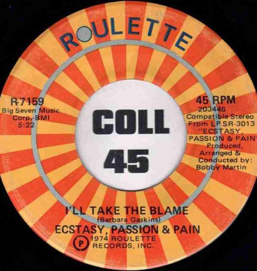 Ecstasy,Passion&Pain-I'llTakeTheBlameB