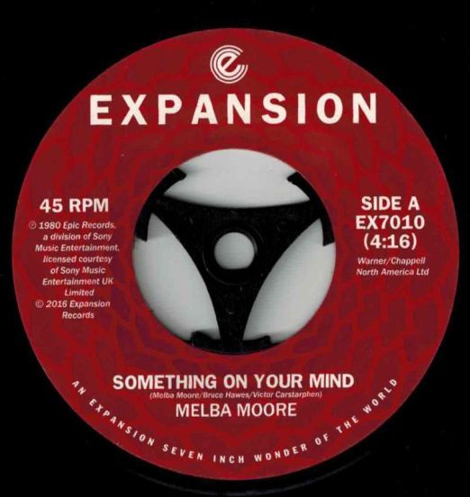 Melba Moore - Something On Your Mind b/w Closer - Expansion 7"