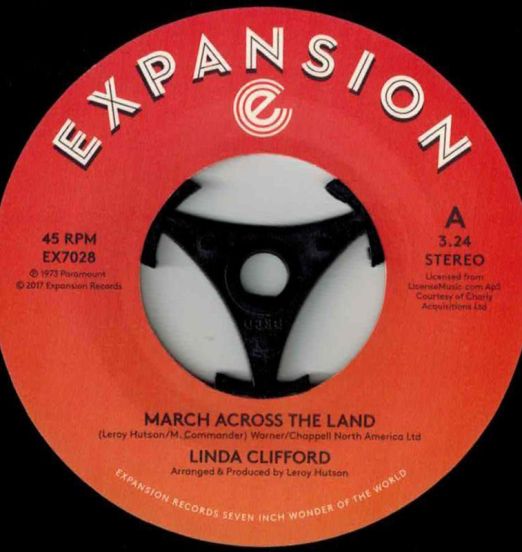 Linda Clifford - March Across The Land b/w Only Fooling Myself - Expansion 7"