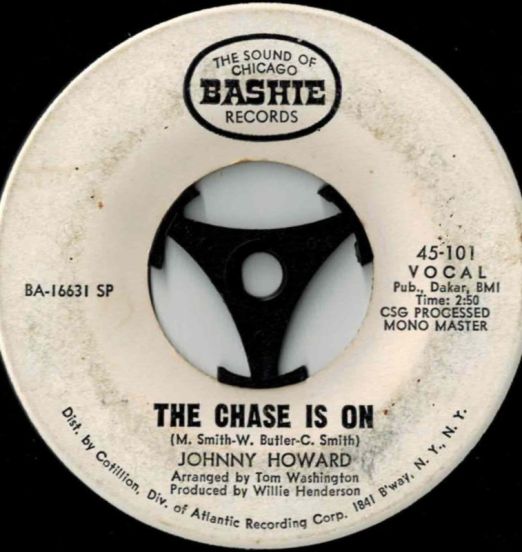 Johnny Howard - The Chase Is On - Bashie 7"