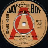 Donald Height – 365 Days b/w I’m Willing To Wait – Jay Boy 7″