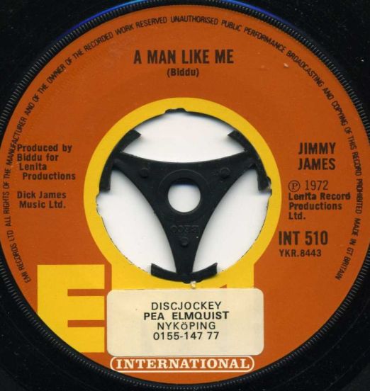 Jimmy James - A Man Like Me b/w Survival - EMI 7"