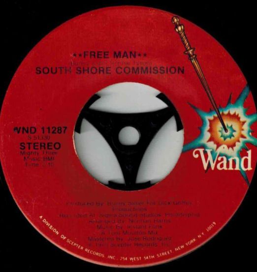 South Shore Commission - Free Man b/w Free Man (Disco Version) - Wand 7"