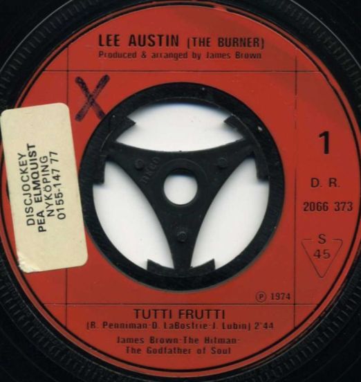 Lee Austin (The Burner) - Tutti Frutti b/w Moonlight - Polydor 7"