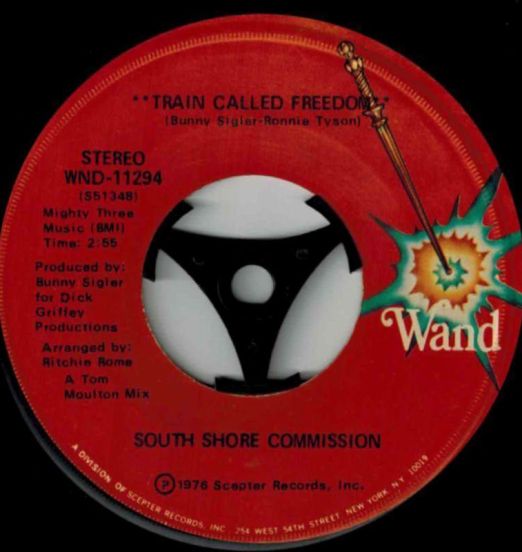 South Shore Commission - Train Called Freedom b/w Train Called Freedom (Disco Version) - Wand 7"