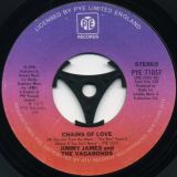 Jimmy James & The Vagabonds – Chains Of Love b/w I Am Somebody – Pye 7″