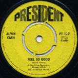 Alvin Cash – Doin’ The Ali Shuffle b/w Instrumental – President 7″