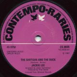 Jackie Lee – Do The Temptation Walk b/w The Shotgun And The Duck – Contempo 7″