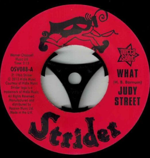 Judy Street - What b/w Tina Mason - What - Outta Sight 7"