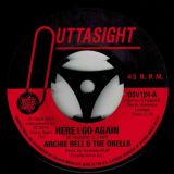Archie Bell & The Drells – Here I Go Again b/w Tighten Up – Outta Sight 7″