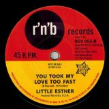 Little Esther – Cherry Wine b/w You Took My Love Too Fast – Outta Sight 7″