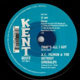 Unique Blend – Gonna Spread The News b/w A.C. Tilmon & the Detroit Emeralds – That’s All I Got – Kent Select 7″