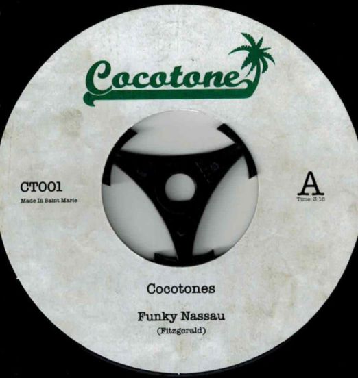 Cocotones - Funky Nassau b/w I Heard It Through The Grapevine - Cocotone 7"