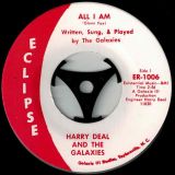 Harry Deal And The Galaxies – Fonky, Fonky b/w All I Am – Eclipse 7″