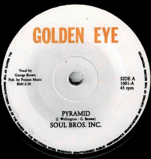 Phrenetics Band - The Michigan Move b/w Soul Bros. Inc. - Pyramid - Golden Eye UK 7"