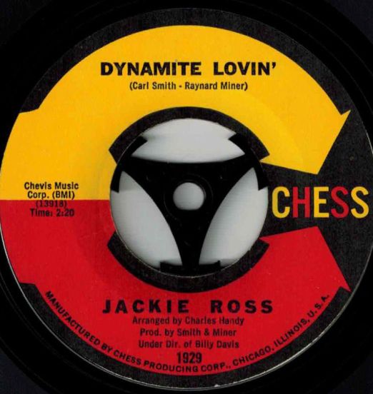 Jackie Ross - Dynamite Lovin' b/w You Really Know How To Hurt A Girl - Chess 7"