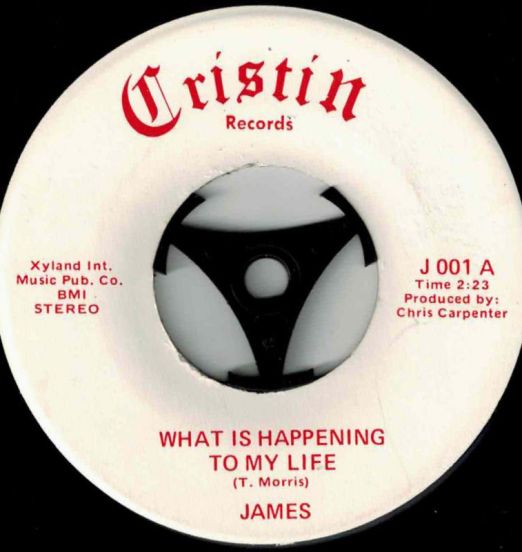 James - What Is Happening To My Life b/w Moonset - Cristin 7"