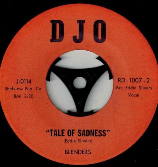 Blenders - Tale Of Sadness b/w Eddie Silvers & Constellations - Funky Fun In The Ghetto - DJO 7"