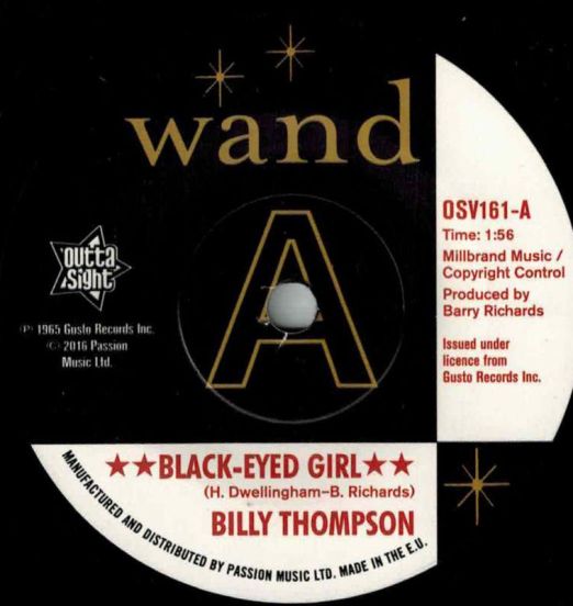Billy Thompson - Black-Eyed Girl b/w Clarence Reid - I’m Your Yes Man - Outta Sight DJ 7"