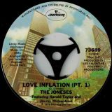 The Joneses – Love Inflation b/w Pt. 2 – Mercury 7″