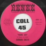 Barbara Greene – Young Boy b/w I Should Have Treated You Right – Renee	7″
