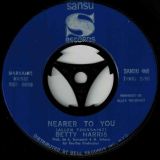 Betty Harris – I’m Evil Tonight b/w Nearer To You – Sansu 7″